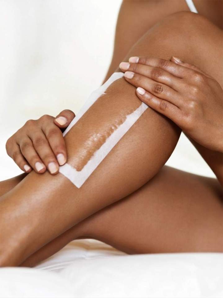Épilation des jambes à la cire Martinique